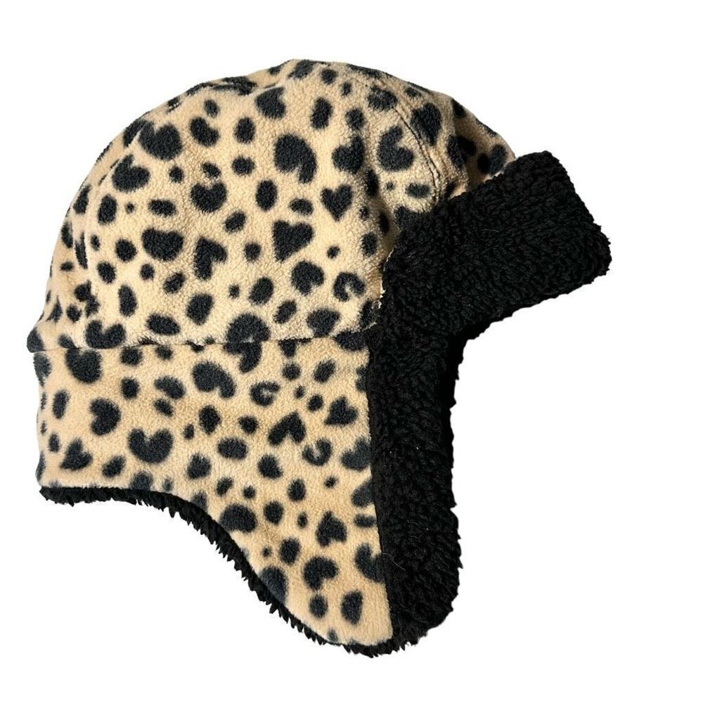 Girl’s Fleece Winter Hat with Earflaps, OS